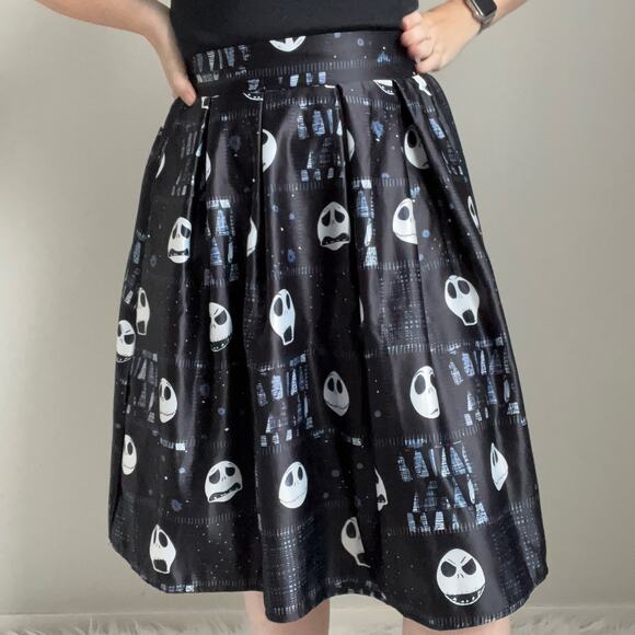Jack The Nightmare Before Christmas Skirt - Picture 2 of 8